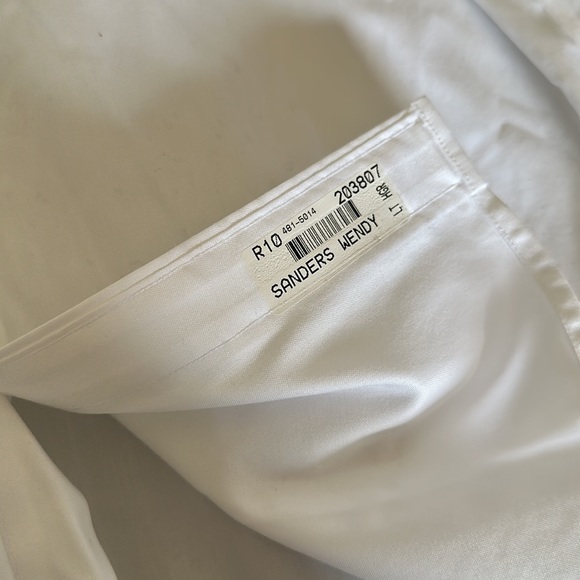 Boys Lands End White Button Down - Picture 5 of 5